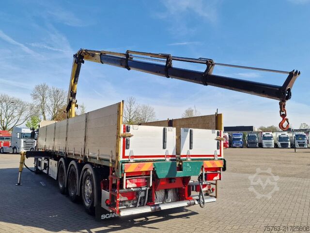 Crane truck Scania P400 8x4*4 - Palfinger PK18002-EH Crane - Exten...