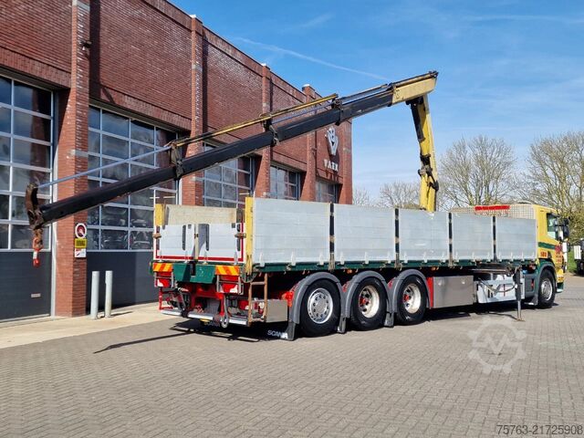 Crane truck Scania P400 8x4*4 - Palfinger PK18002-EH Crane - Exten...