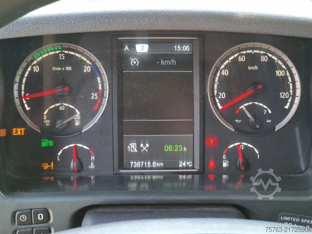 Crane truck Scania P400 8x4*4 - Palfinger PK18002-EH Crane - Exten...