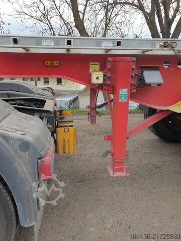 Tipper semitrailer CARNEHL 2-Achs Sattelkipper Stahl ZHKS 26m³