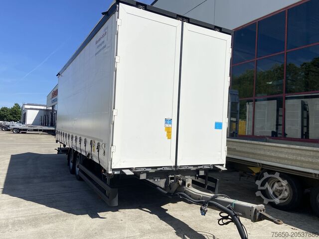 Anhänger mit Pritsche & Plane Möslein TPW 105 D Schwebheim  Tandem- Planenanhänger Durchladbar