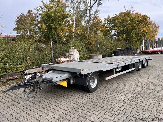 Low loader trailer Möslein TO 3 F Schwebheim 3 Achs TiefladeranhÀnger