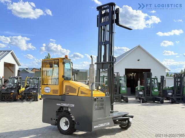 Vierwege-Gabelstapler Combilift C4000 / GAS / DUPLEX 4100 / POSITIONER