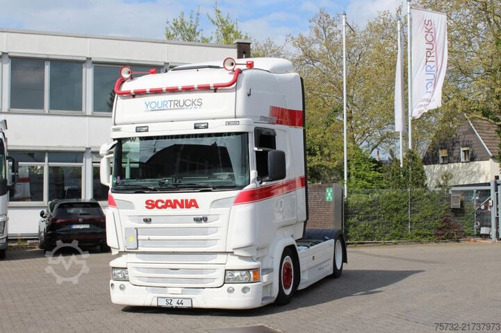 Volume tractor unit Scania R 450 Topline Mega-Volumen   Retarder   2 Tanks
