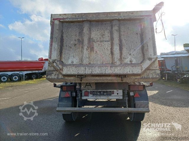 Tipper semitrailer Langendorf Kipper Stahlrundmulde 24m³