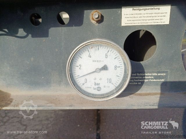 Tipper semitrailer Langendorf Kipper Stahlrundmulde 24m³