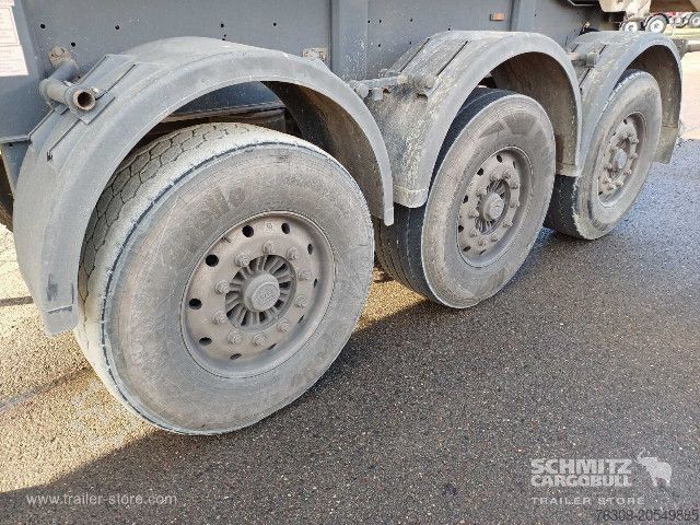 Tipper semitrailer Langendorf Kipper Stahlrundmulde 24m³