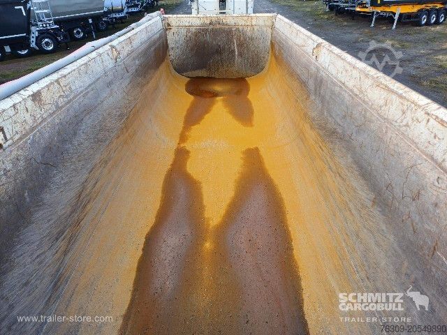 Tipper semitrailer Schmitz Cargobull Kipper Stahlrundmulde 24m³