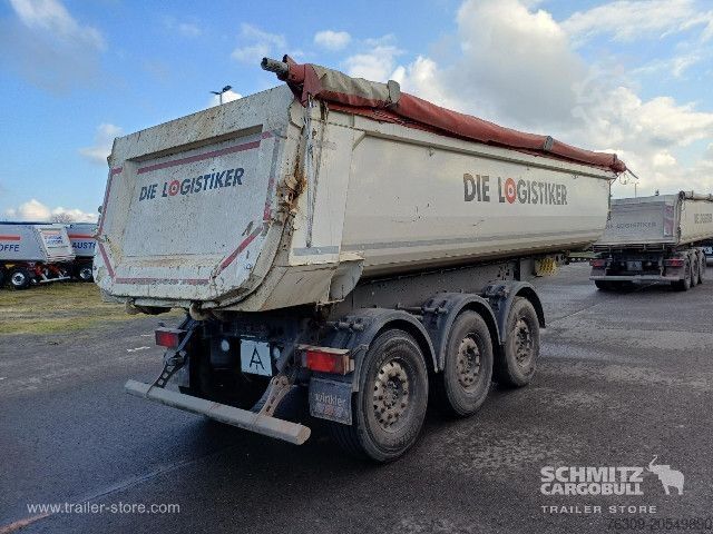 Tipper semitrailer Schmitz Cargobull Kipper Stahlrundmulde 24m³