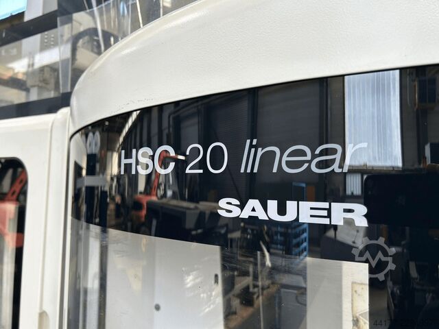 Universal Bearbeitungszentrum DMG MORI HSC 20 linear