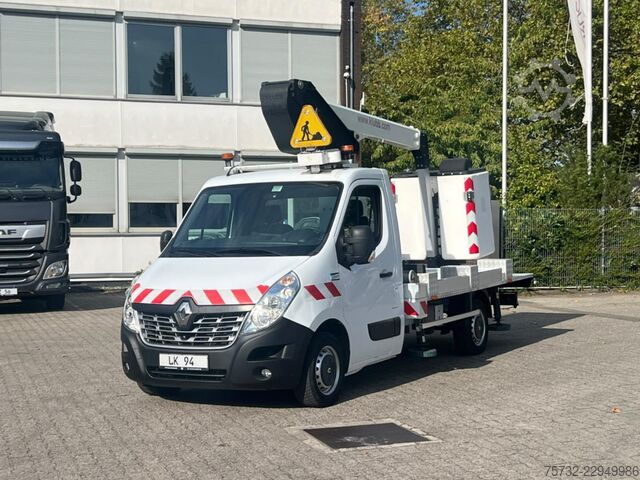 Lkw-Arbeitsbühne Renault Master  Bühne KLUBB 11m   2 Personen Korb 200kg
