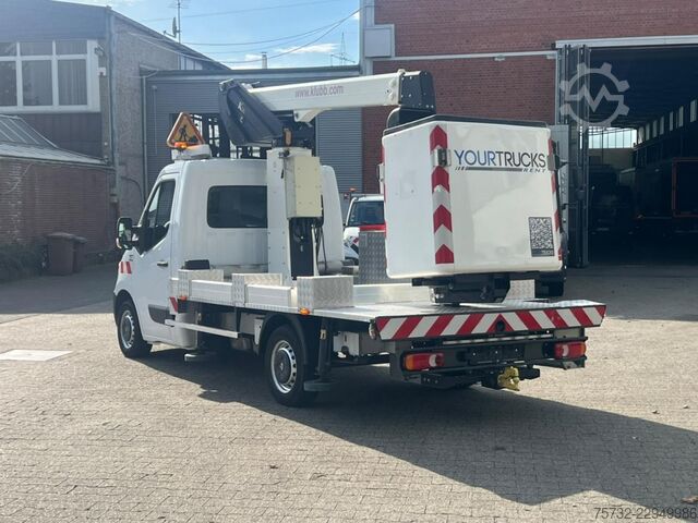 Lkw-Arbeitsbühne Renault Master  Bühne KLUBB 11m   2 Personen Korb 200kg