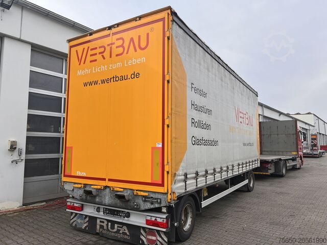 Anhänger mit Pritsche & Plane RUFA DHC 18-22  2 Achs Jumbo- Planenanhänger