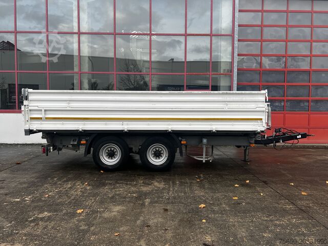 Kippanhänger Schmid Fahrzeugbau DK 135 AR  13,5 t Tandemkipper mit Aufsatzbordwänden
