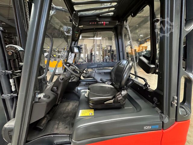 2019 serviced + safety inspection (UVV) valid until 09/2027, 12,341 operating hours Linde E25