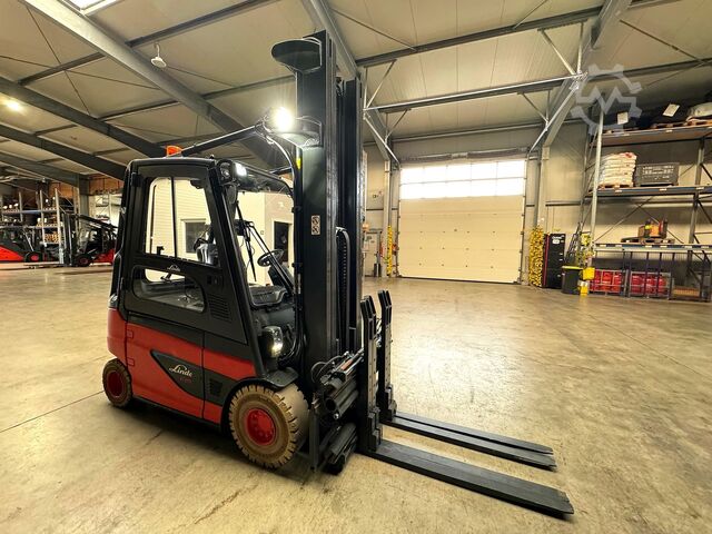 2019 serviced + safety inspection (UVV) valid until 09/2027, 12,341 operating hours Linde E25