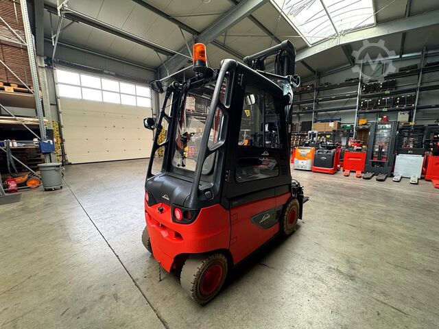 2019 serviced + safety inspection (UVV) valid until 09/2027, 12,341 operating hours Linde E25