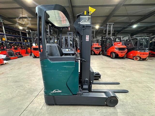 2018 serviced + safety inspection (UVV) valid until 02/2027, 4,123 operating hours Linde R16