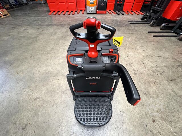 Low lift pallet truck, 2,419 operating hours Linde T20AP