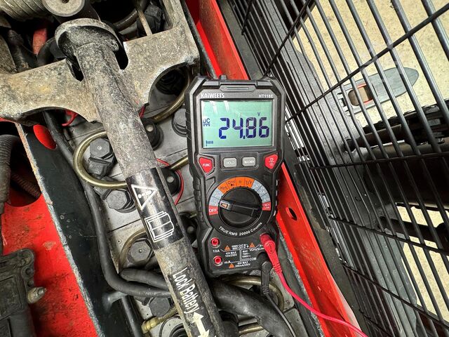 2019, serviced; next safety inspection (UVV) due 06/2027; 4,538 operating hours Linde L16i