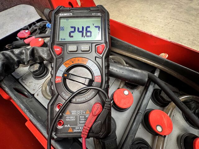 2022 service + safety inspection (UVV) valid until 09/2027, 1,801 operating hours Linde T20AP