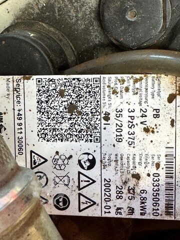 2019 serviced + safety inspection (UVV) valid until 06/2027, 3,077 operating hours Linde L16i