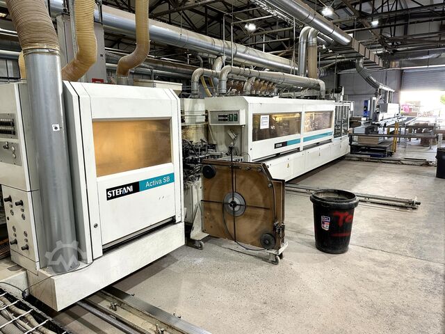 Double-sided edge banding machine STEFANI ACTIVA SB