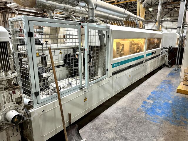 Double-sided edge banding machine STEFANI ACTIVA SB