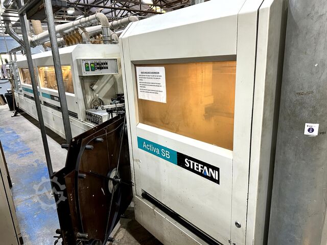Double-sided edge banding machine STEFANI ACTIVA SB
