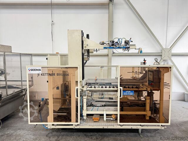 Filling line for glass bottles with ROPP cap komplette Linie ab Lager Fimer, Kettner, Krones, Arol 