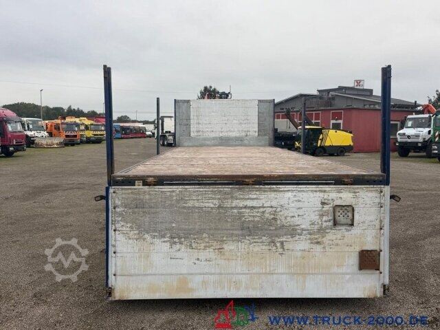 Anhänger mit Pritsche & Plane Fliegl ZPS180 Baustoffanhänger SAF Achsen + aus 1. Hand