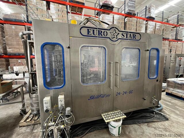 EUROSTAR SKILLFILL DPS 24-24-6C Abfülllinie für Glasflaschen (Einweg) (2014) EUROSTAR Abfülllinie für Glasflaschen (Einweg)