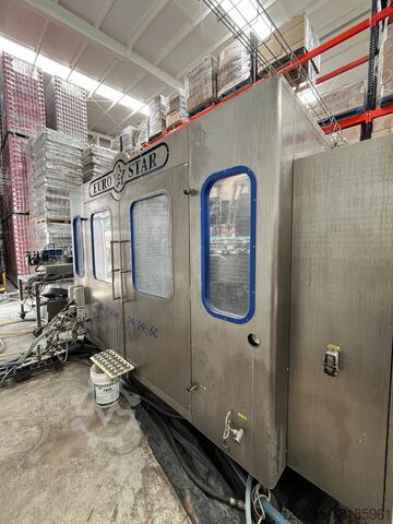 EUROSTAR SKILLFILL DPS 24-24-6C Abfülllinie für Glasflaschen (Einweg) (2014) EUROSTAR Abfülllinie für Glasflaschen (Einweg)