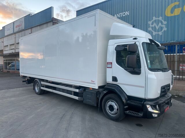 Box truck Renault D SERIES 14.280 DTI EURO 6 SUSP INTEGRAL