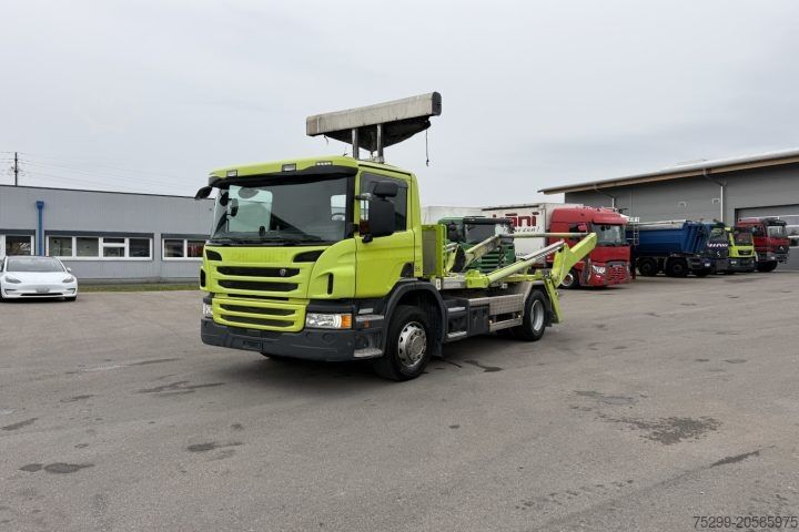 Skip truck Scania P280 4x2 Trösch / Swiss-Vehicle