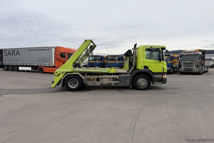Skip truck Scania P280 4x2 Trösch / Swiss-Vehicle