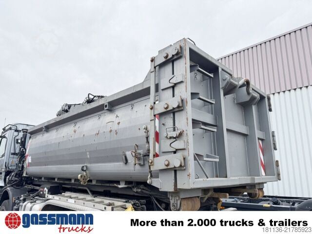 Roll-off container  Abrollcontainer mit Kran Jonsered 1300RST96, Funk