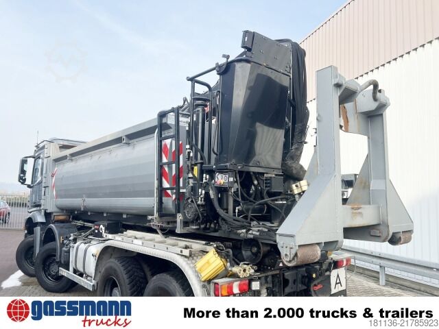 Roll-off container  Abrollcontainer mit Kran Jonsered 1300RST96, Funk