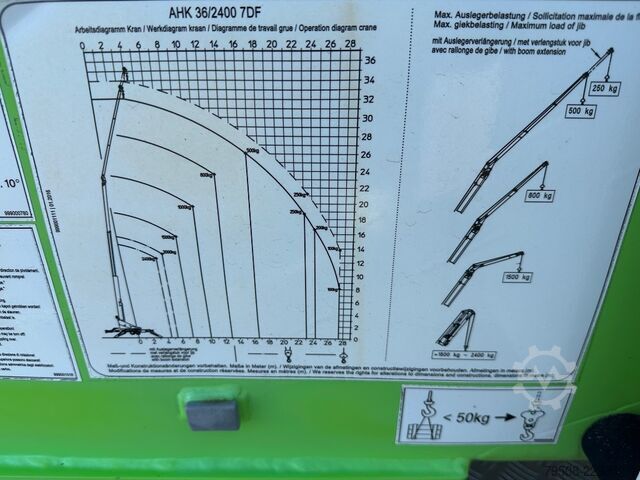 Böcker AHK 36/2400 Trailer Crane, 2017, only 1.787 hours! Böcker AHK 36/2400 Trailer Crane, 2017, only 1.787 hours!
