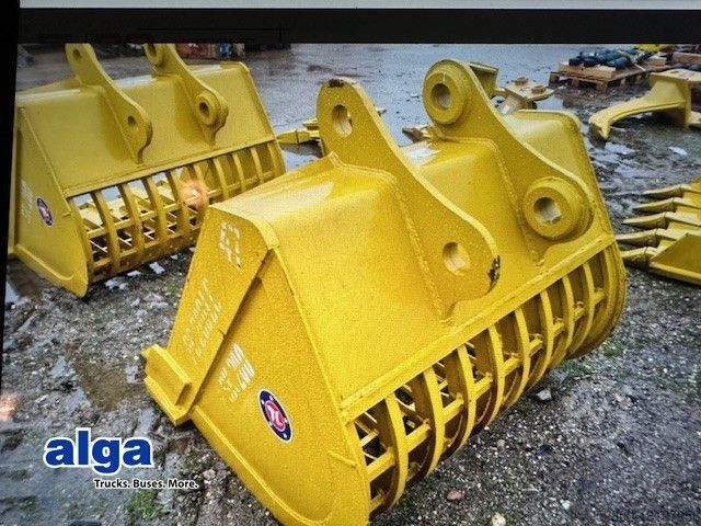 Kettenbagger Sieblöffel mit Zähne für 17/24 t. Bagger