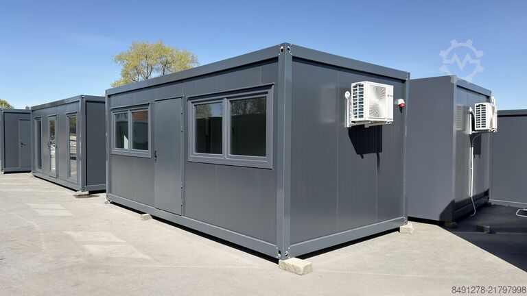 Office container Villex Container GmbH Big Cube Long Doppio Nero 1.0