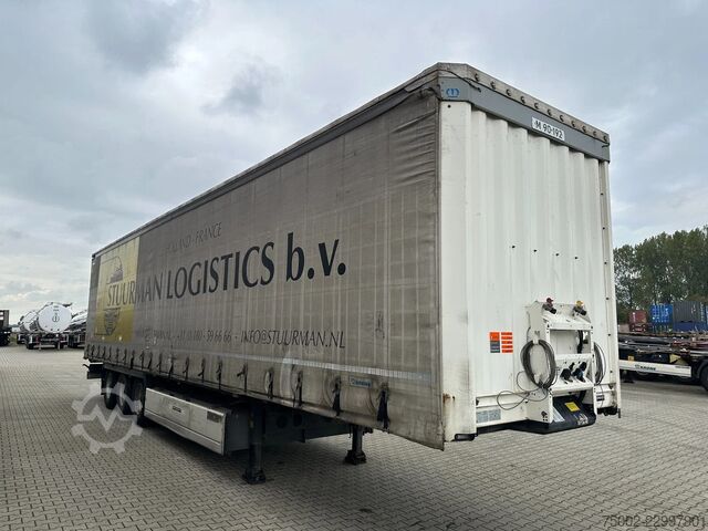 Krone 280cm inside height / liftaxle / palletbox / BPW+drumbrakes / NL-trailer / APK: 01-2027 Krone 280cm inside height / liftaxle / palletbox / BP...