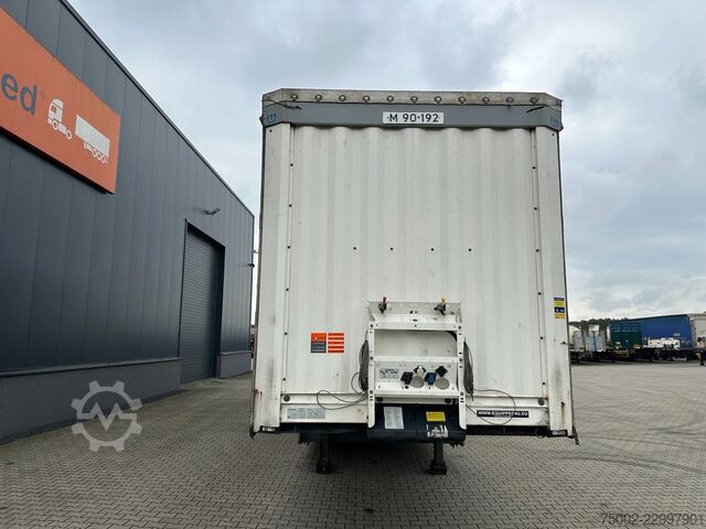 Krone 280cm inside height / liftaxle / palletbox / BPW+drumbrakes / NL-trailer / APK: 01-2027 Krone 280cm inside height / liftaxle / palletbox / BP...