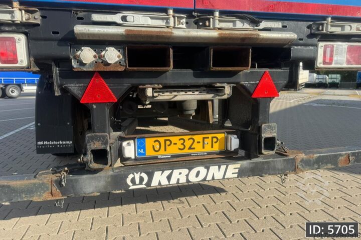 Krone SD / Steering axle / Lift axle / Mounted forklift / Drum brakes Krone SD / Steering axle / Lift axle / Mounted forkli...