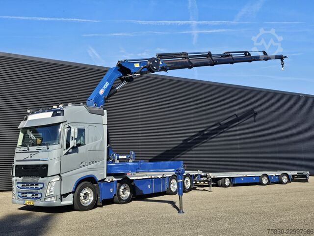 Volvo FH 500 8x2 / HMF 70 tm CRANE + JUMBO TRAILER Volvo FH 500 8x2 / HMF 70 tm CRANE + JUMBO TRAILER