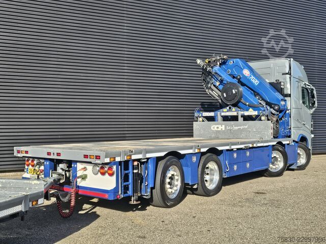 Volvo FH 500 8x2 / HMF 70 tm CRANE + JUMBO TRAILER Volvo FH 500 8x2 / HMF 70 tm CRANE + JUMBO TRAILER