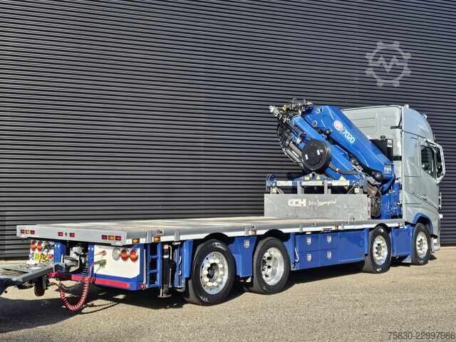 Volvo FH 500 8x2 / HMF 70 tm CRANE + JUMBO TRAILER Volvo FH 500 8x2 / HMF 70 tm CRANE + JUMBO TRAILER