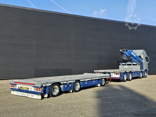 Volvo FH 500 8x2 / HMF 70 tm CRANE + JUMBO TRAILER Volvo FH 500 8x2 / HMF 70 tm CRANE + JUMBO TRAILER