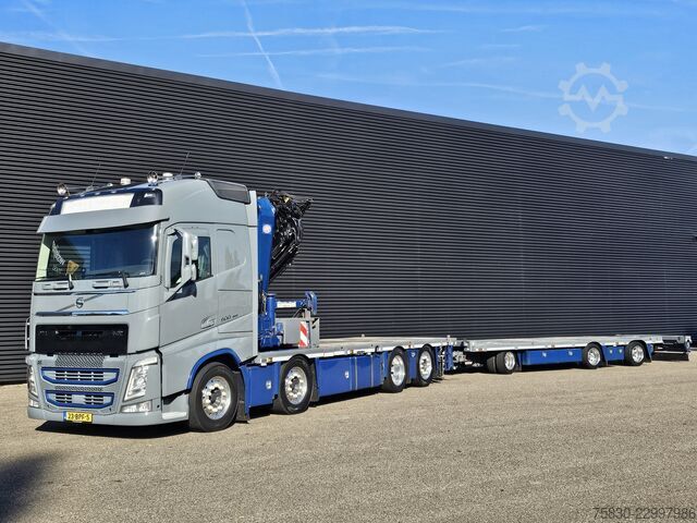 Volvo FH 500 8x2 / HMF 70 tm CRANE + JUMBO TRAILER Volvo FH 500 8x2 / HMF 70 tm CRANE + JUMBO TRAILER