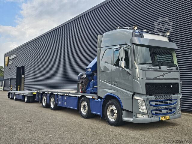 Volvo FH 500 8x2 / HMF 70 tm CRANE + JUMBO TRAILER Volvo FH 500 8x2 / HMF 70 tm CRANE + JUMBO TRAILER